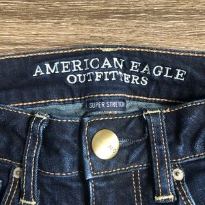 Dark wash American Eagle denim jeans